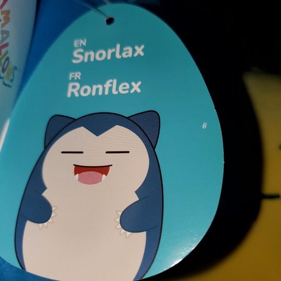 Pokemon Squishmallows Set of 5 Pikachu Snorlax Gengar Togepi Piplup ~ NEW - Picture 6 of 16